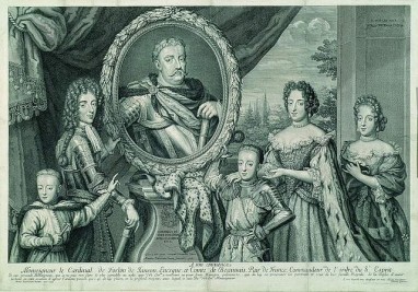 Jan III Sobieski and his family